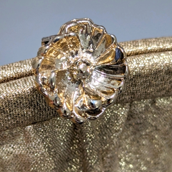 Vintage gold evening purse - Picture 5 of 7